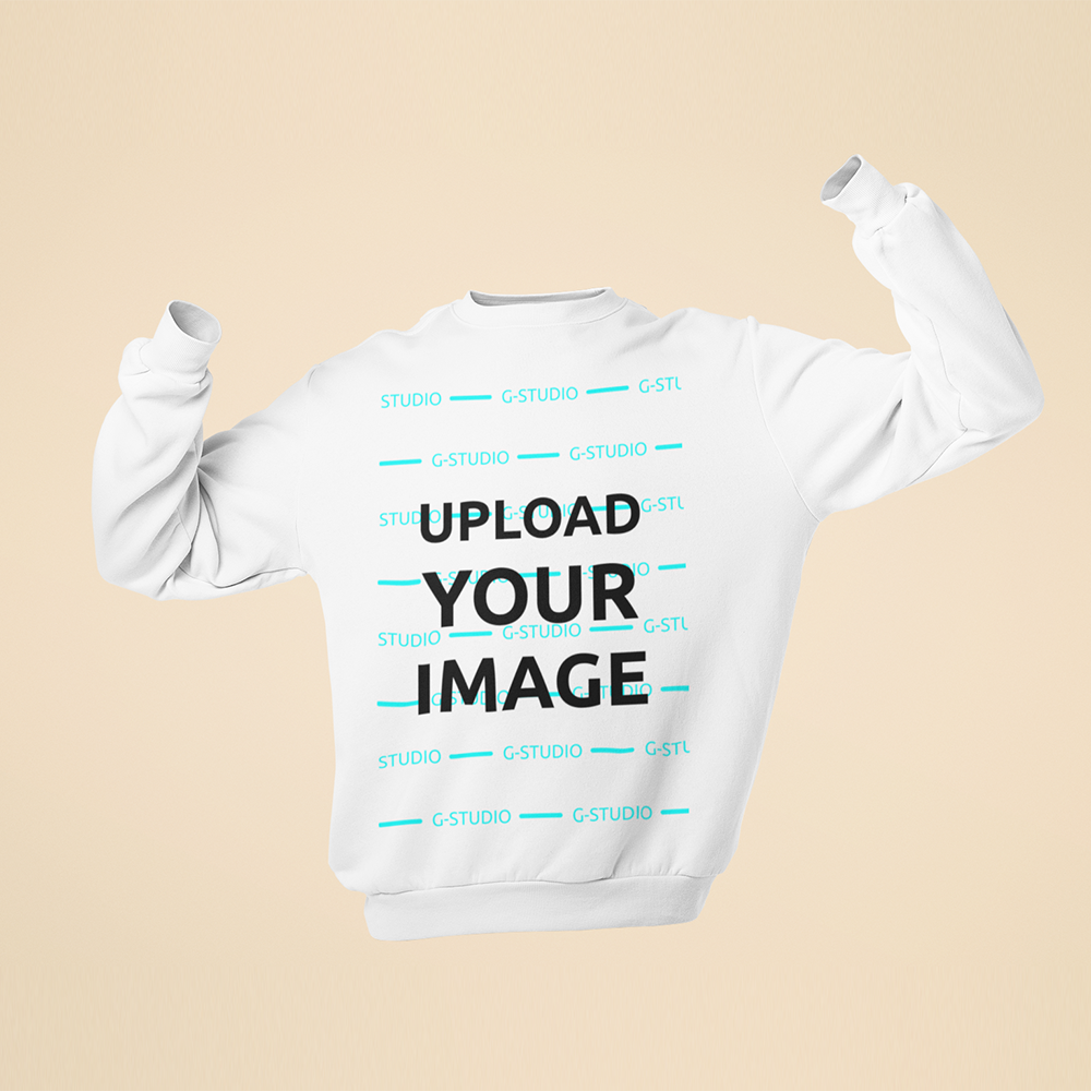 MENS SWEATSHIRT 3D MOCK UP