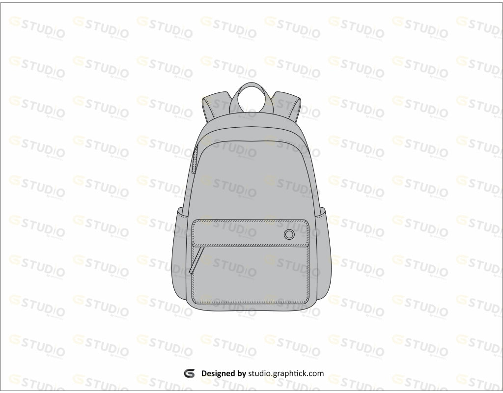Bag Flat Sketch
