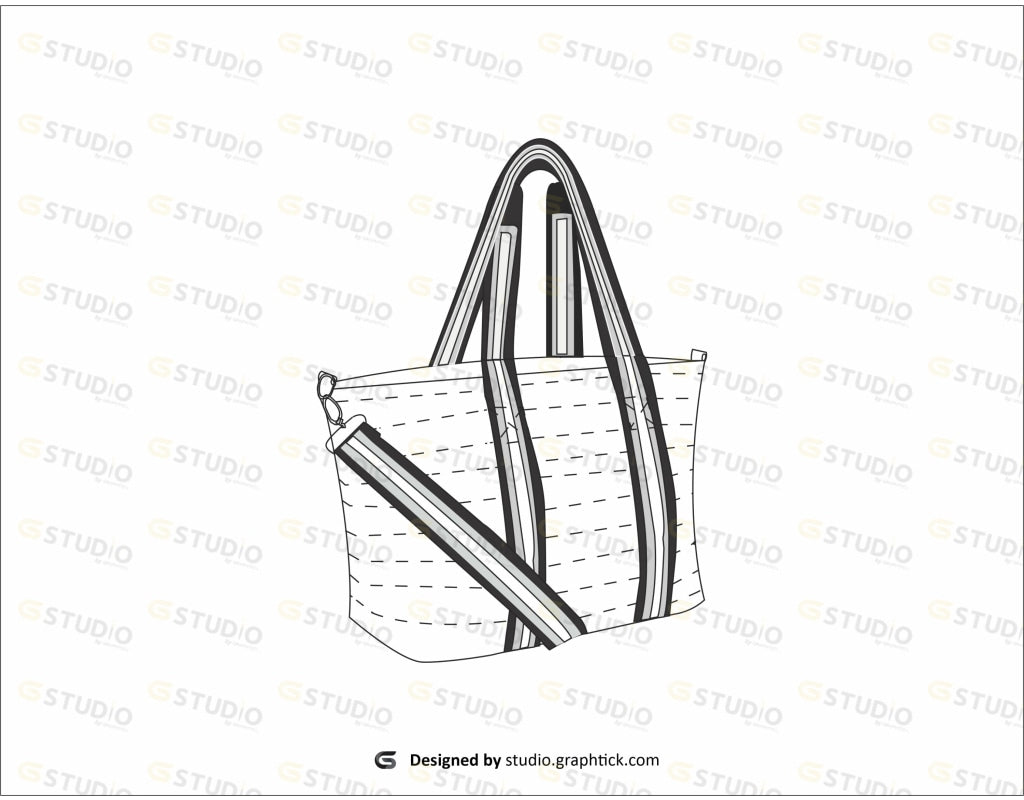 Bag Flat Sketch