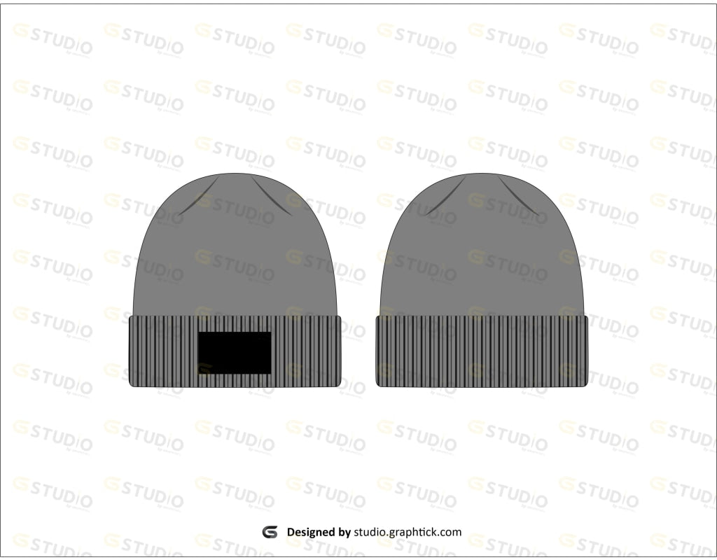 Beanie Flat Sketch