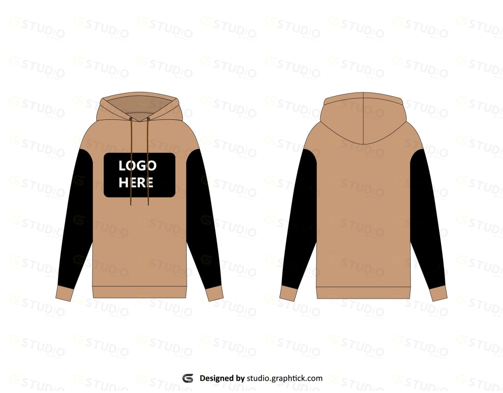 Hoodie Flat Sketch