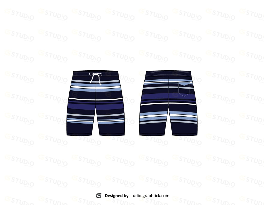 Shorts Flat Sketch