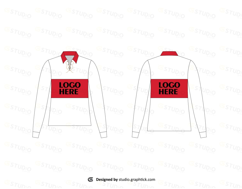 Womens Full Sleeve Shirt Flat Sketch