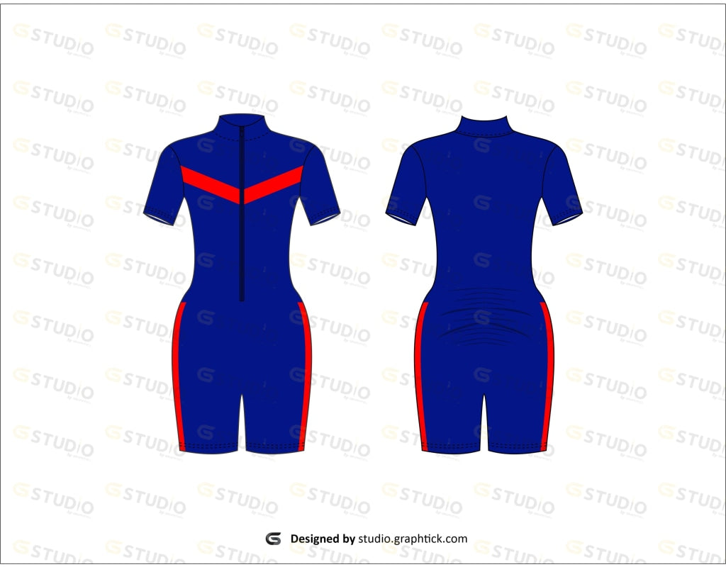Womens Jumpsuit Flat Sketch Jumpsuits & Rompers