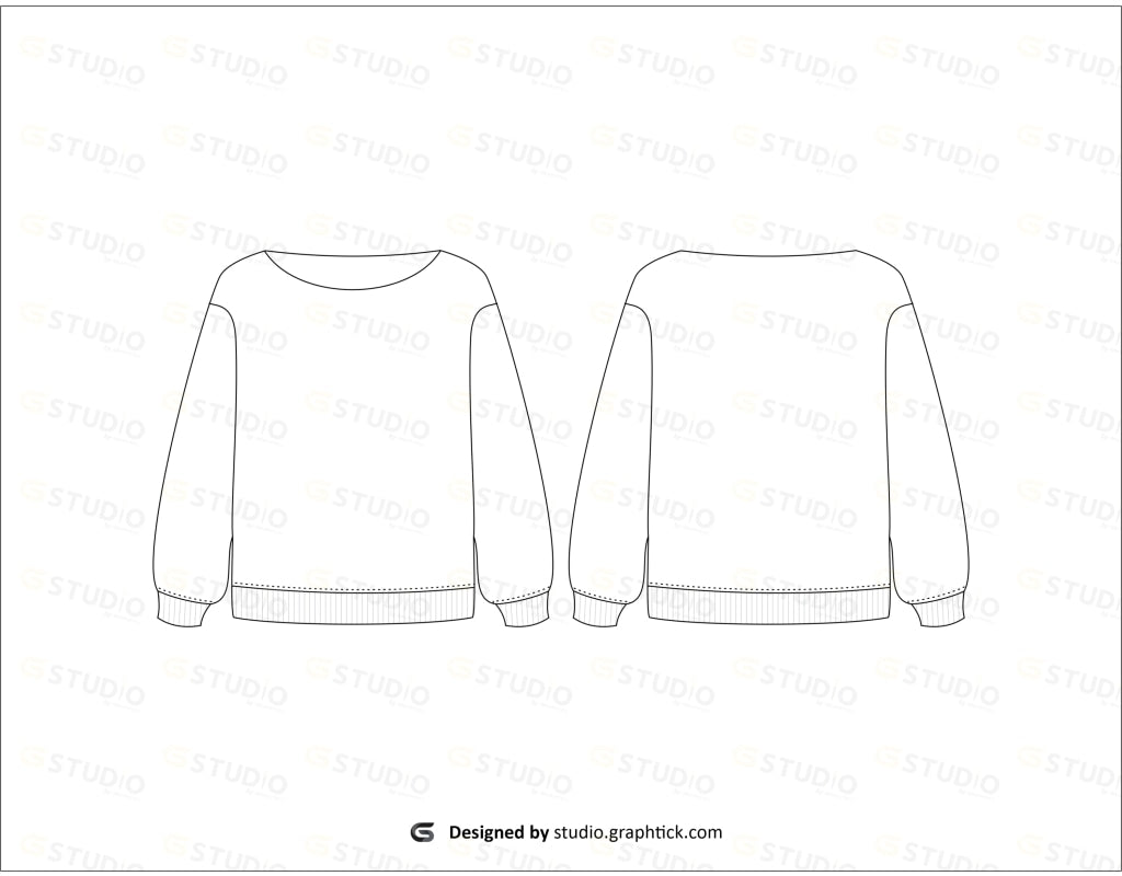 Womens Oversized Scoop Neck Knit Sweater