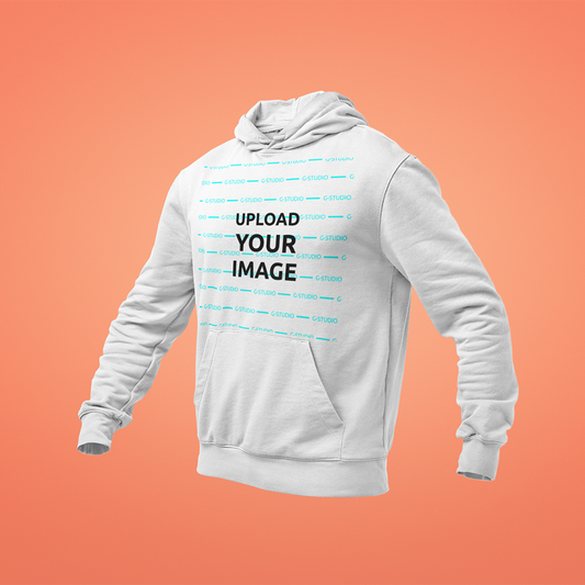 MENS PULLOVER HOODIE 3D MOCKUP