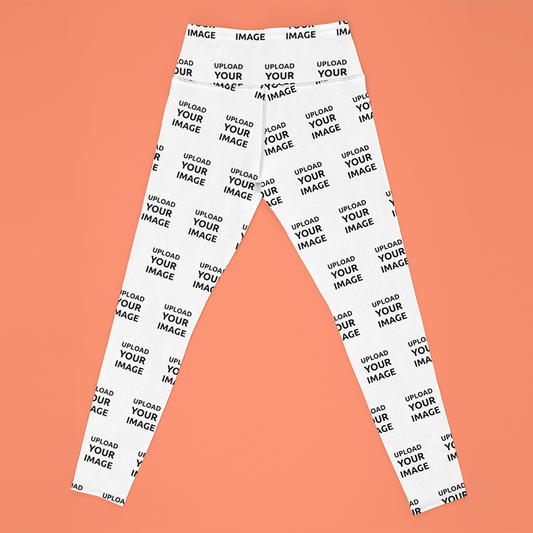 HIGHWAISTED LEGGINGS FLAT LAY MOCK UP