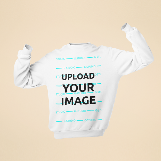 MENS SWEATSHIRT 3D MOCK UP