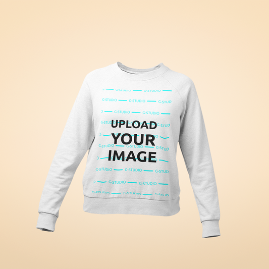 WOMENS SWEATSHIRT 3D MOCK UP