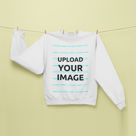 WOMENS SWEATSHIRT 3D MOCK UP