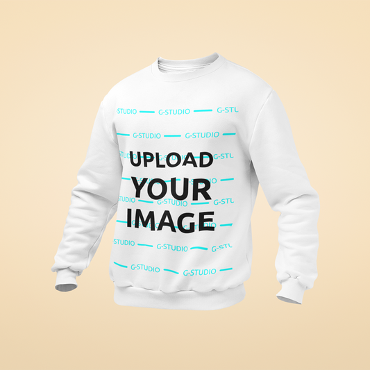 MENS SWEATSHIRT 3D MOCKUP