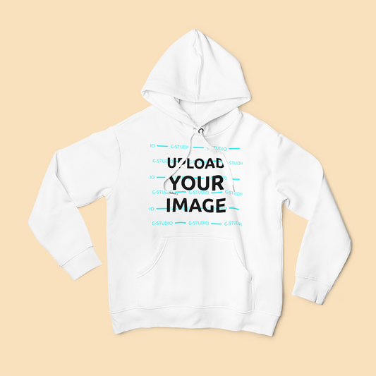 UNISEX PULLOVER HOODIE FLAT LAY MOCKUP