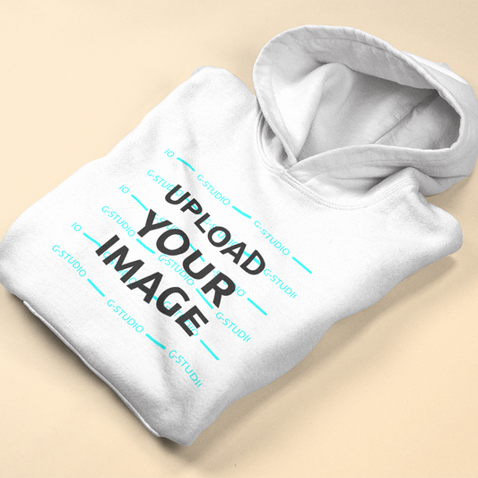 FOLDED HOODIE 3D MOCKUP