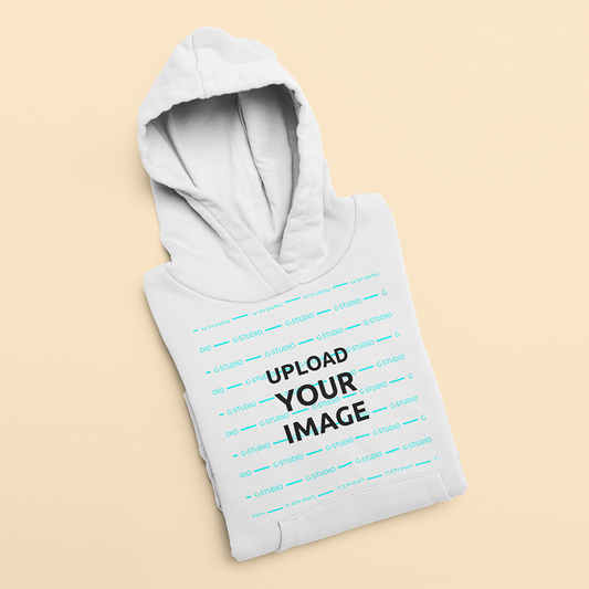 FOLDED HOODIE 3D MOCKUP