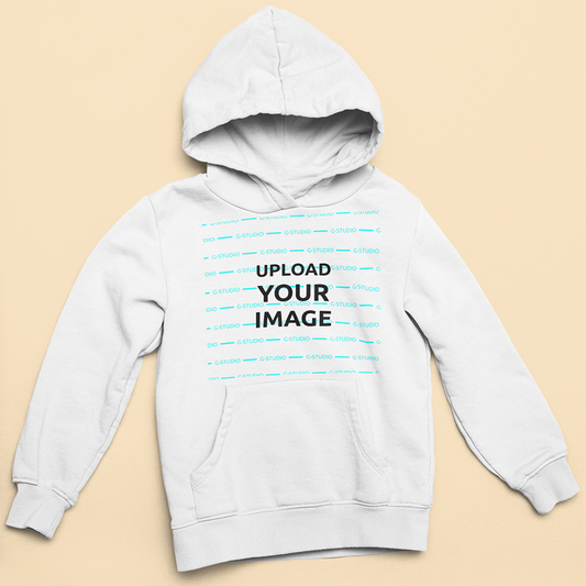 KIDS HOODIE FLAT LAY MOCKUP