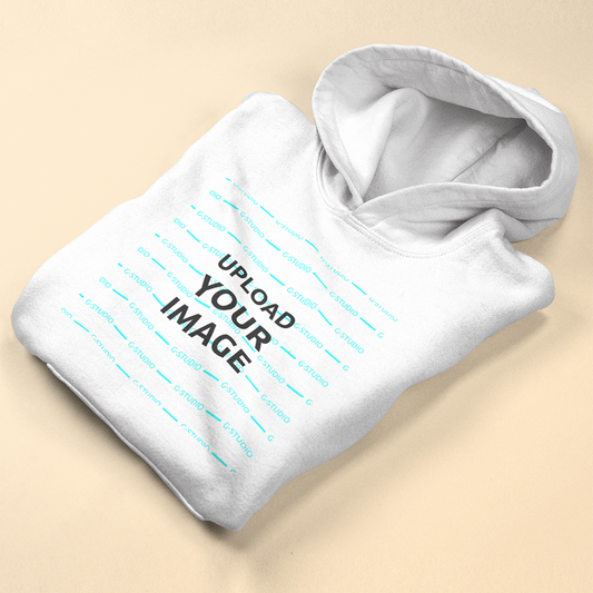 FOLDED HOODIE 3D MOCKUP