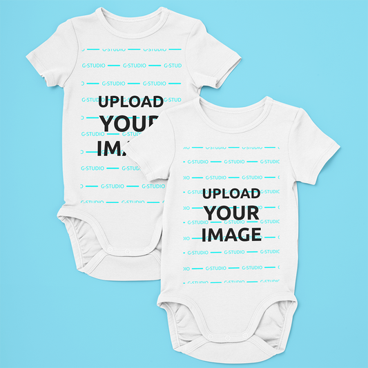 KIDS ROMPER FLAT LAY MOCKUP