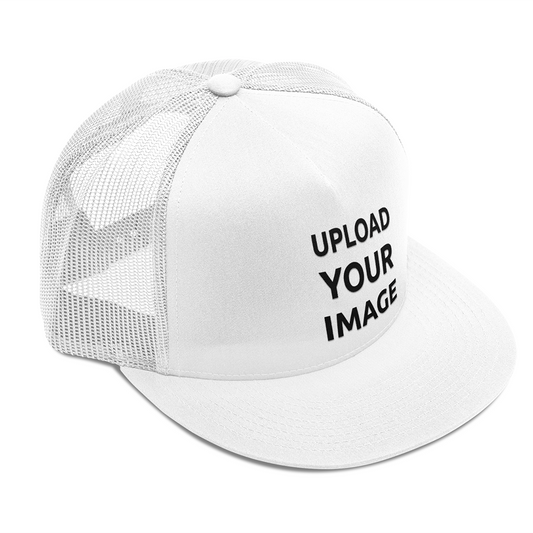 TRUCKER HAT MESH PANEL 3D MOCKUP