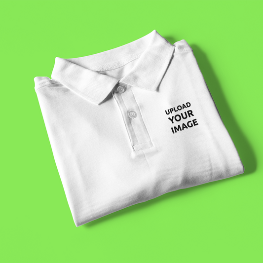 FOLDED POLO SHIRT 3D MOCKUP