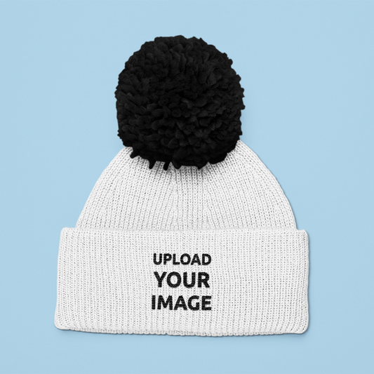 BEANIE FLAT LAY MOCKUP