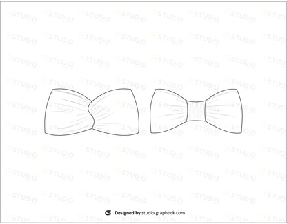 Head Band Flat Sketch Headbands