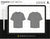 MENS OVERSIZED TEE SHIRT FLAT SKETCH