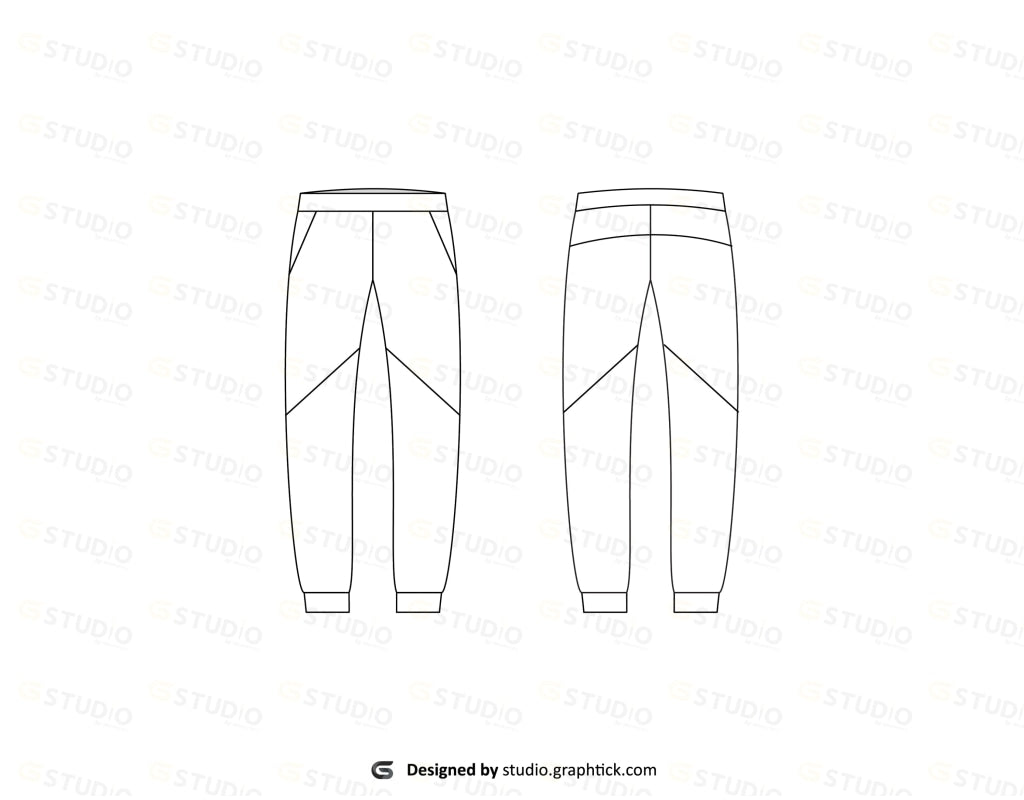 6,811 Trouser Flat Sketch Images, Stock Photos & Vectors | Shutterstock