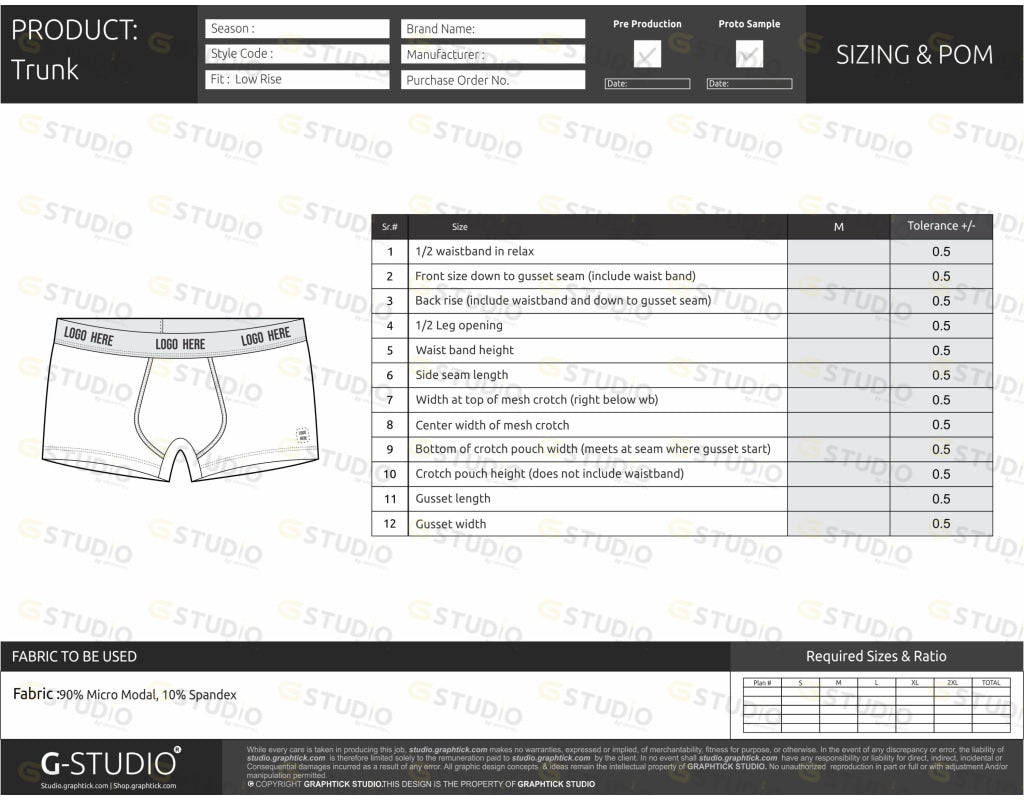 MENS TRUNK TECH PACK TEMPLATE – shop.graphtick.com