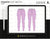 WOMENS LEGGINGS FLAT SKETCH