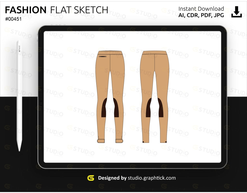 Set of Pajama pants technical fashion illustration with elastic normal low  waist, high rise, full length, drawstrings, pockets. Flat trousers apparel  template front, white color. Women men CAD mockup Stock Vector Image
